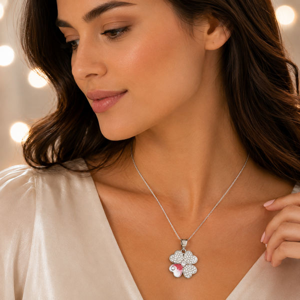 The Petal Muse Floral Statement Piece pendant